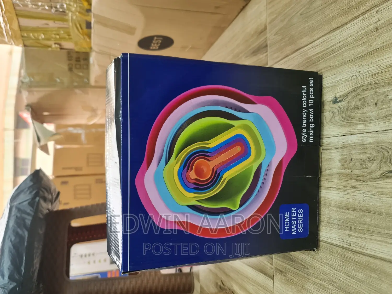 Plastic Rainbow Mixing Bowls