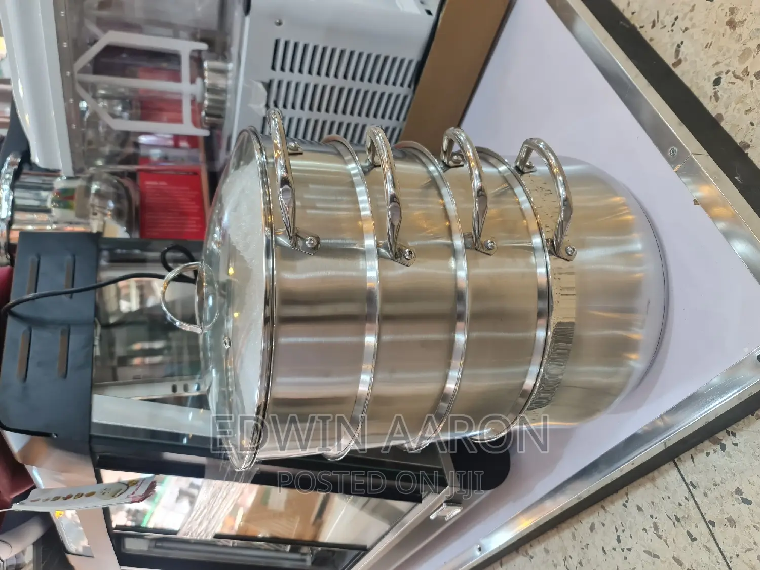 3 Tier Stainless Steel Pot Steamer