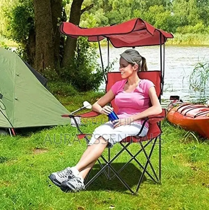 Light Camping Chair With Canopy