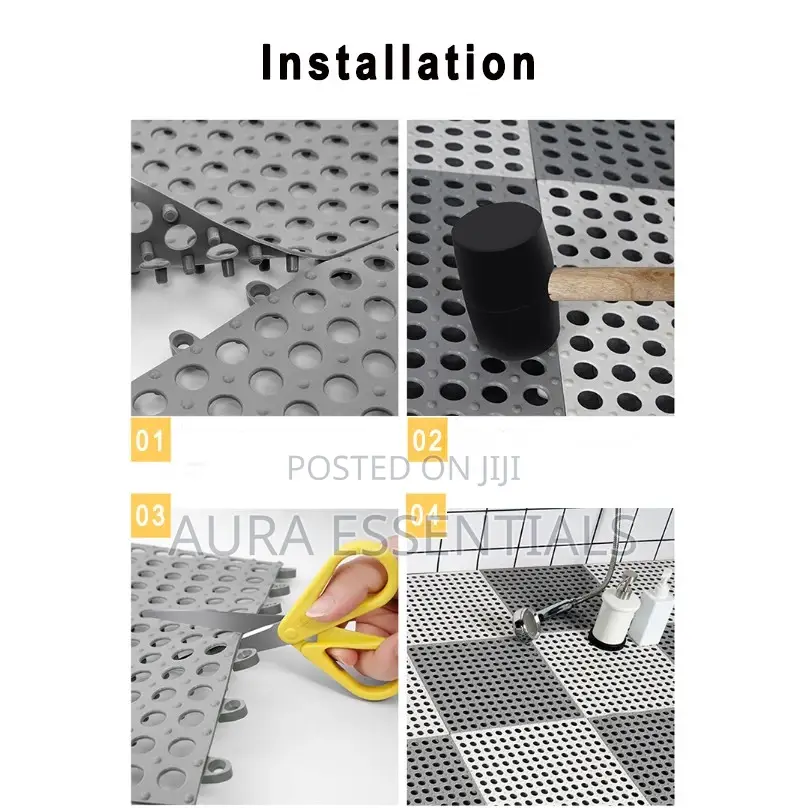 NON-SLIP Mat 30*30cm Floor Mat Bath Mat