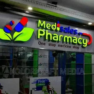 3d and 2d Signage