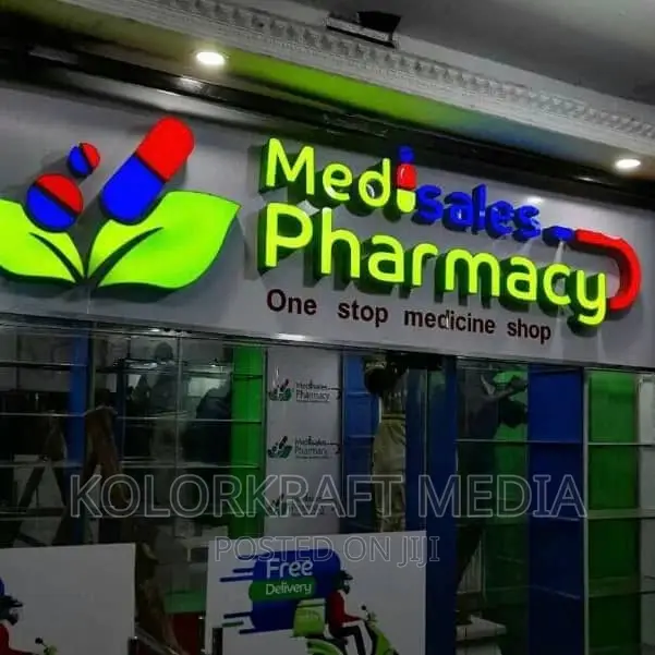 3d and 2d Signage