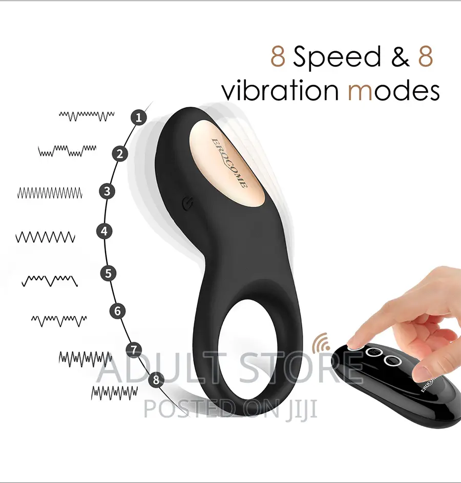 Premium Remote Controlled Men Couple Clitoris Ring Vibrator