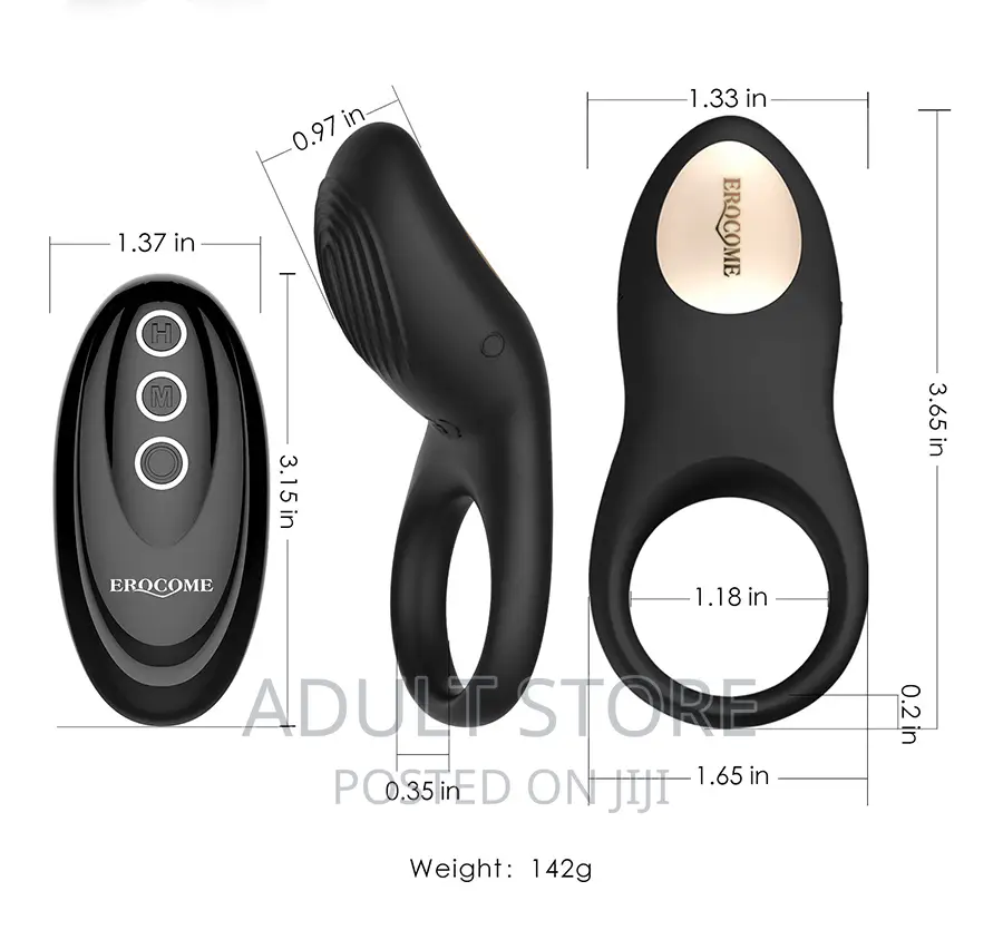 Premium Remote Controlled Men Couple Clitoris Ring Vibrator