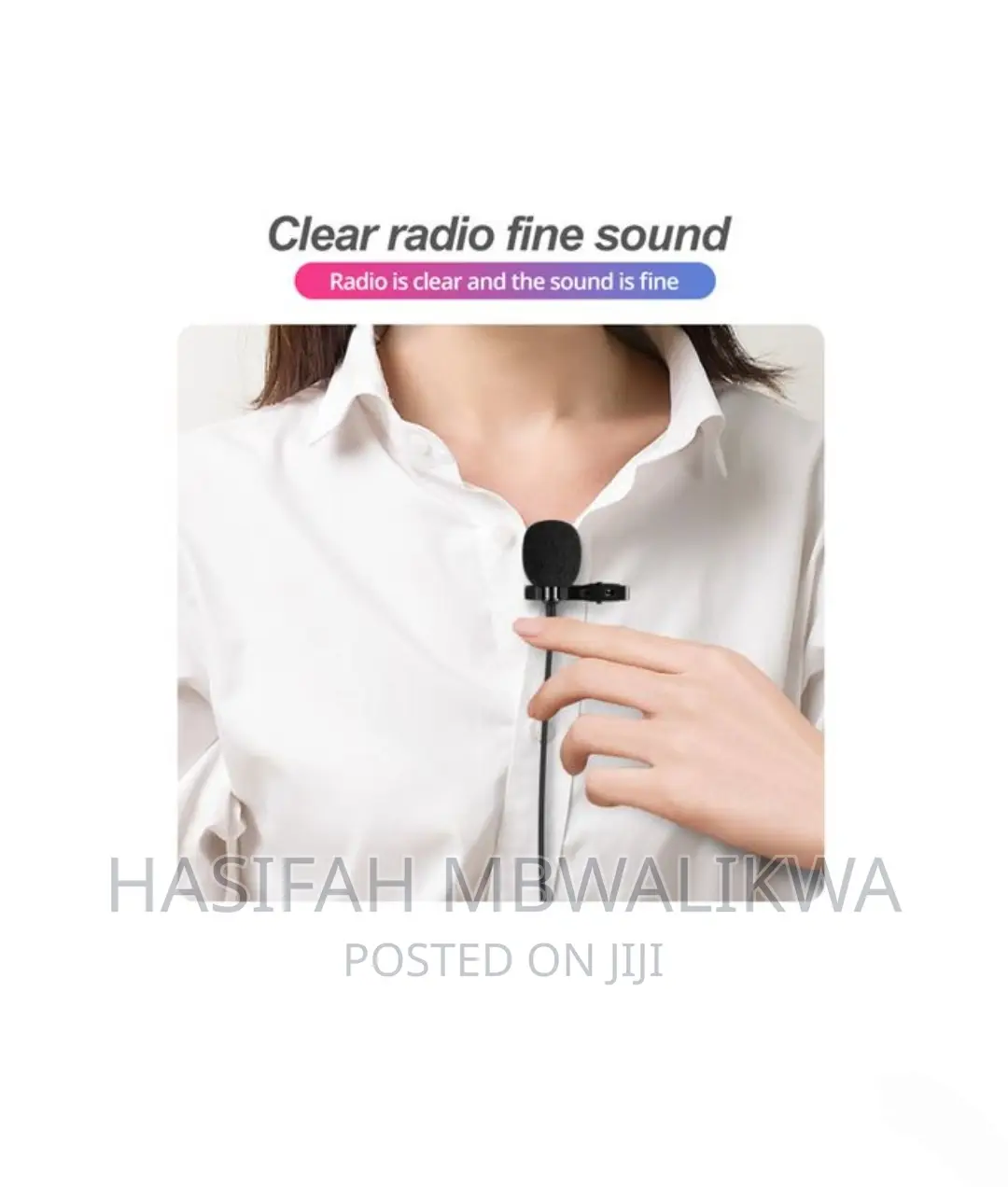 3.5 Aux Lavalier Microphone