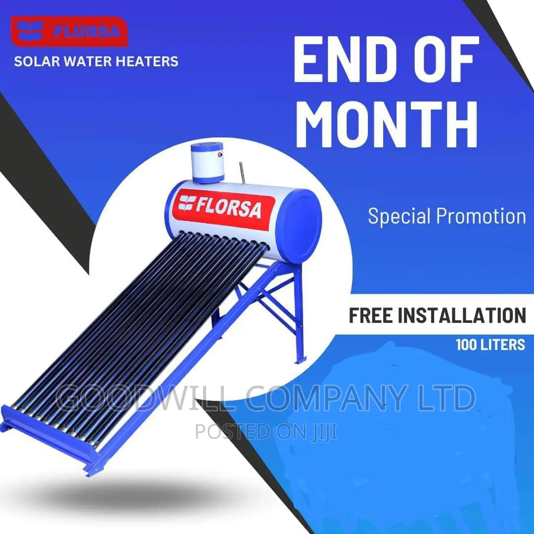 100 Liters Solar Water Heater Florsa Class A