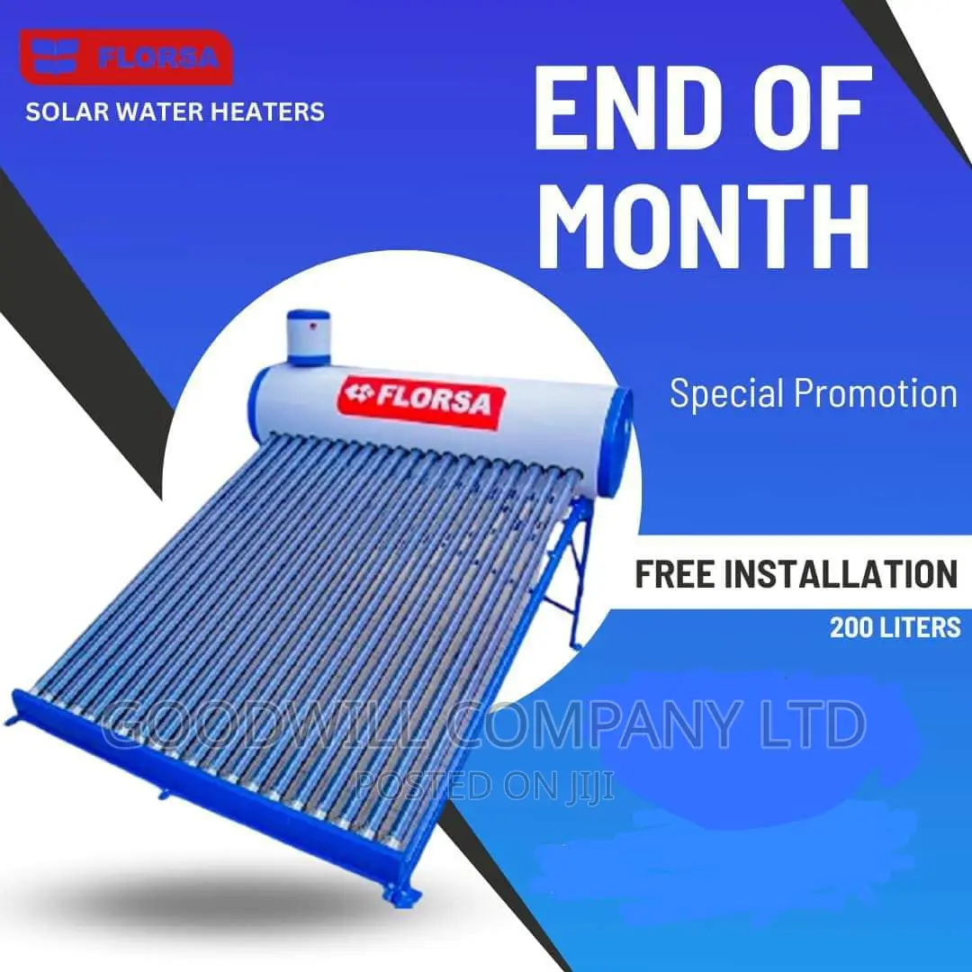 200 Liters Solar Water Heater Florsa Class A