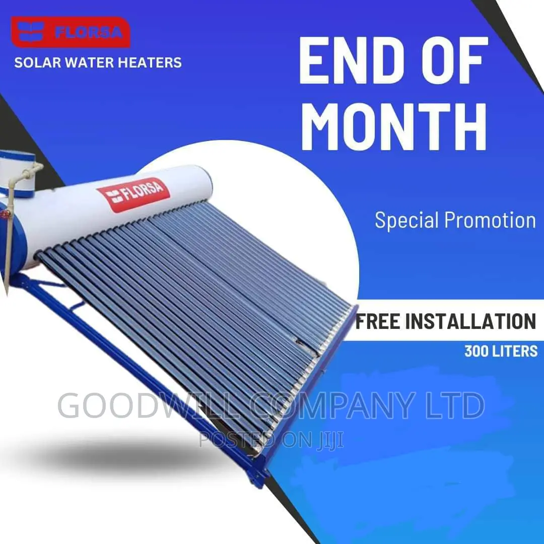 300 Liters Solar Water Heater Florsa Class A