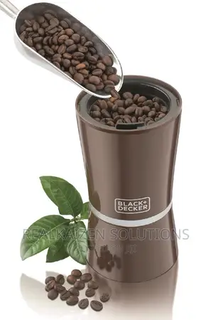 BLACK + DECKER Stainless Steel Coffee Bean Mill Grinder
150w