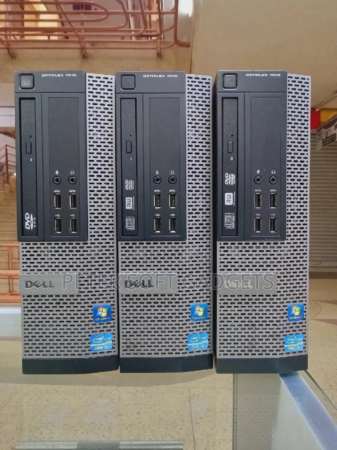 Desktop Computer Dell OptiPlex 7010 4GB Intel Core I3 HDD 500GB