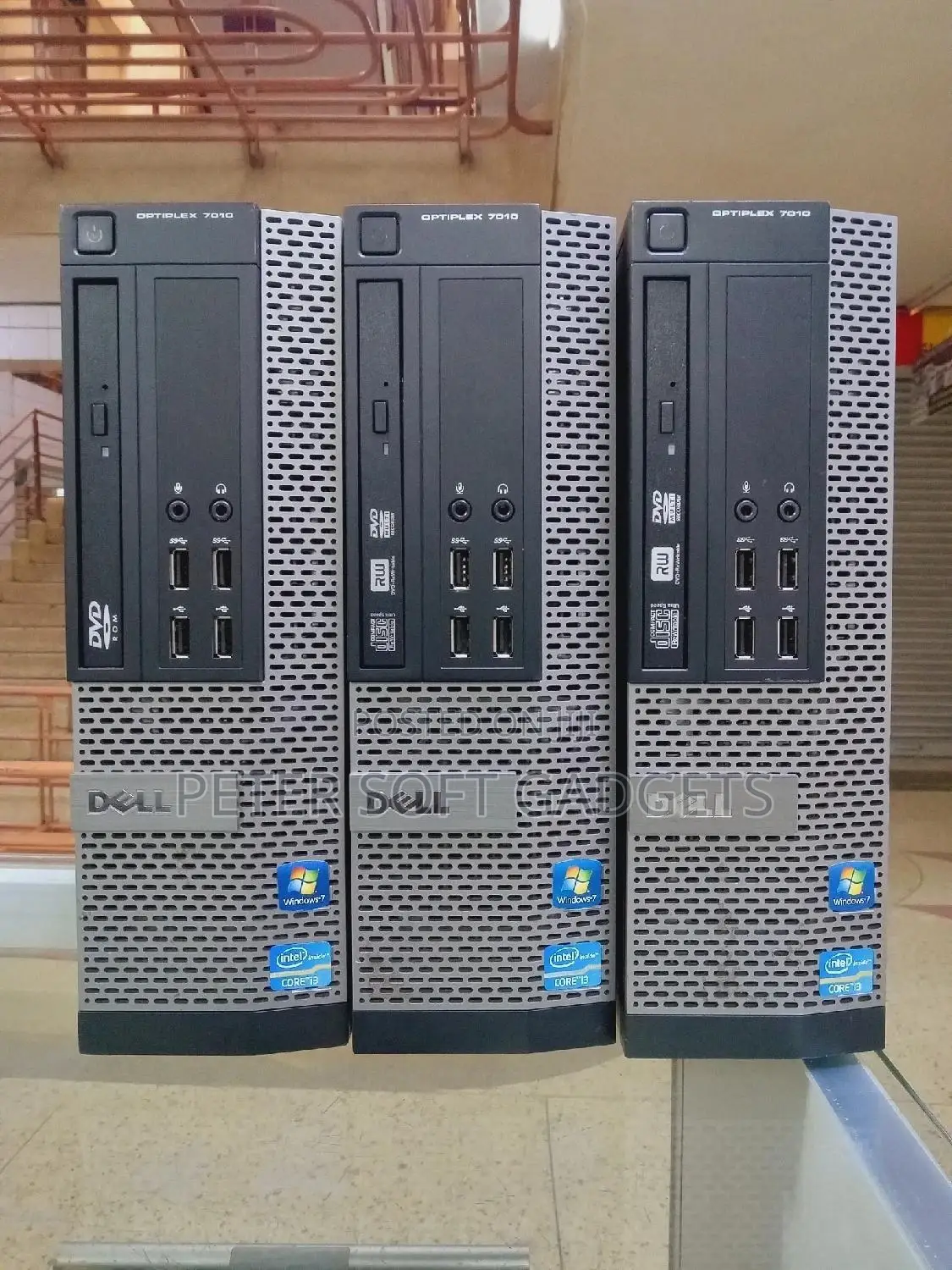 Desktop Computer Dell OptiPlex 7010 4GB Intel Core I3 HDD 500GB