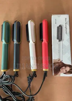 Hair Straightener Comb Brushes