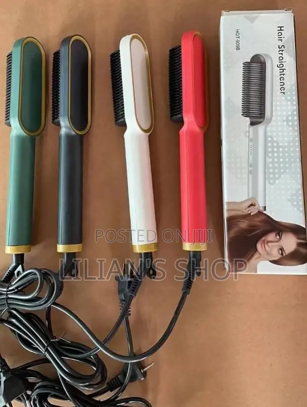 Hair Straightener Comb Brushes