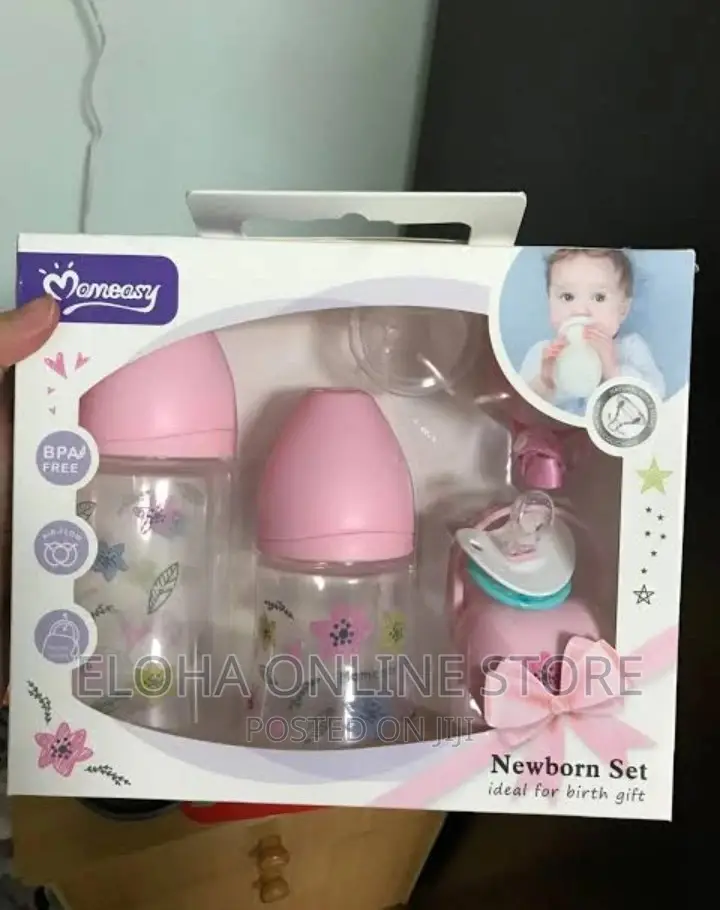 Momeasy New Born Feeding Bottle Set