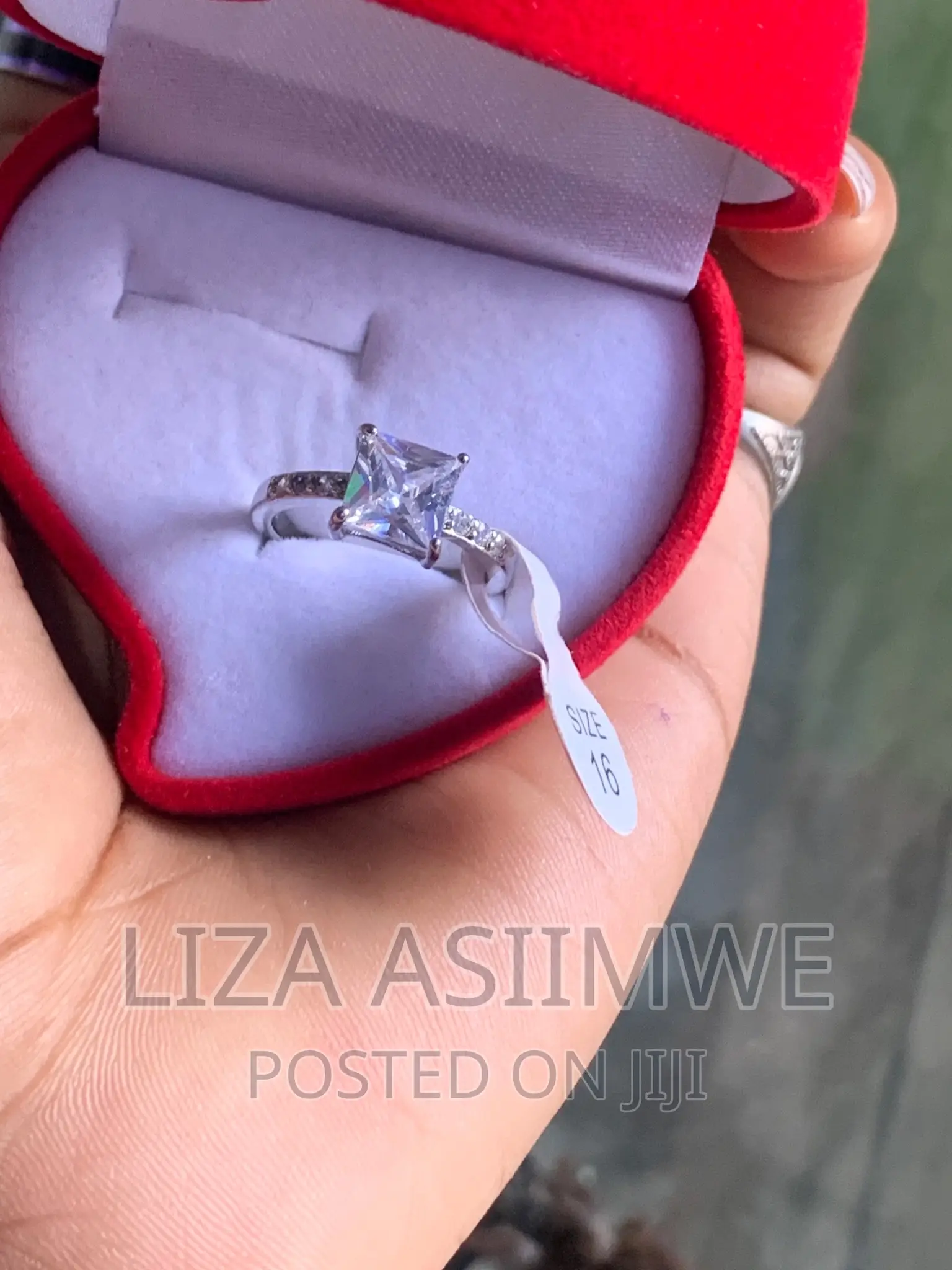 Simple Engagement Rings Available in Size 6 (16 ) Only