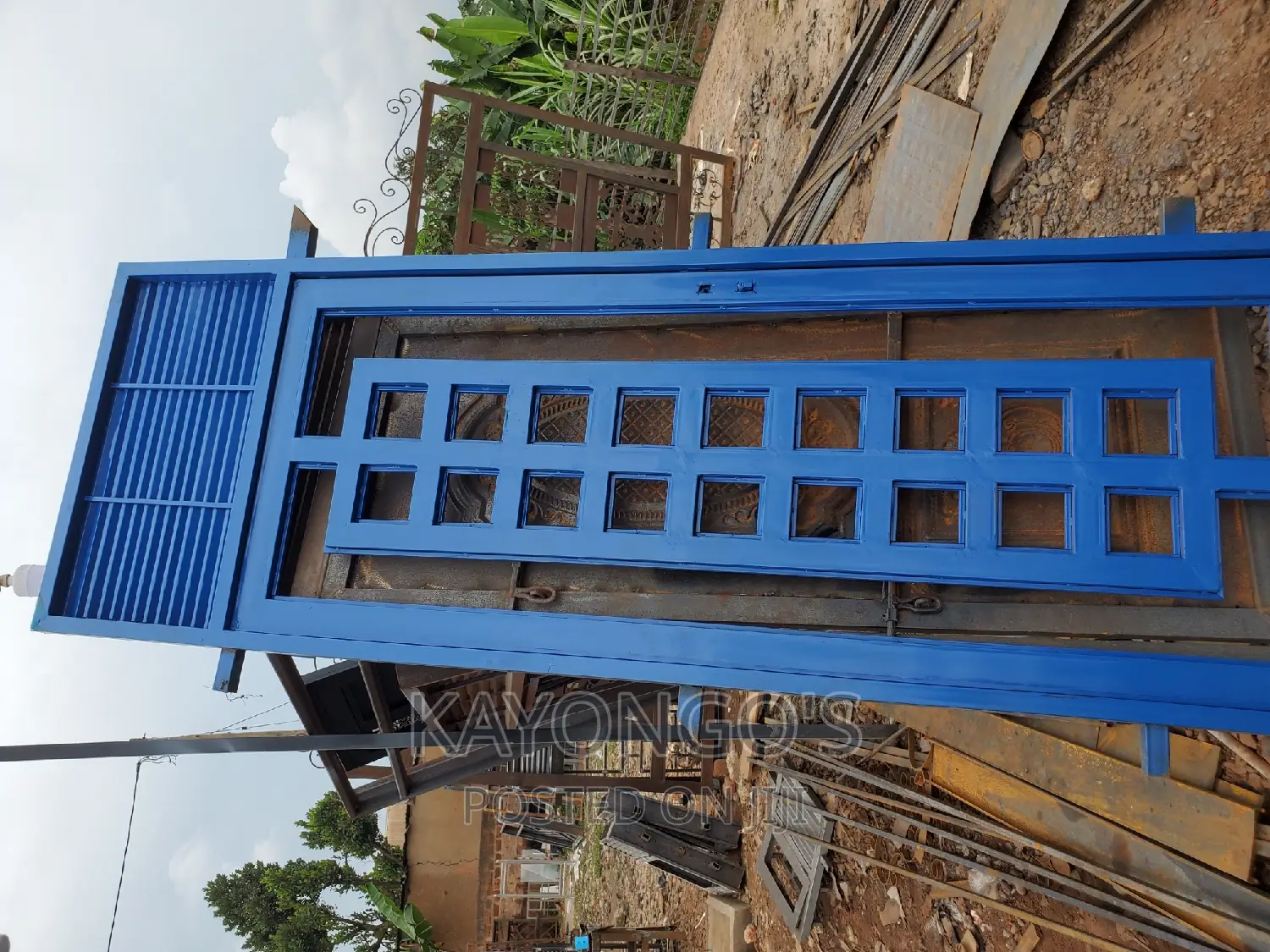 Metal Small Gate 3x7ft