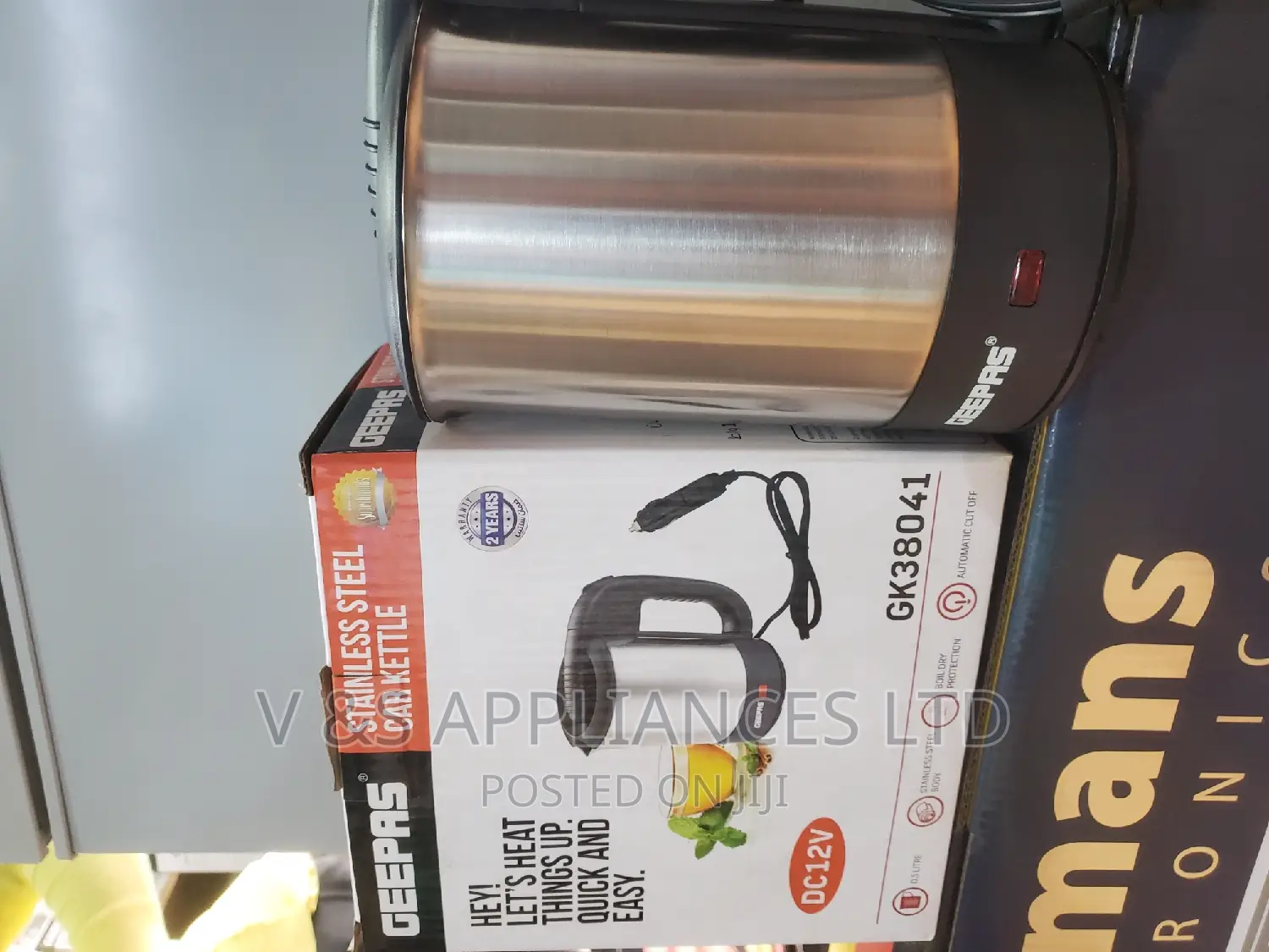 Geepas Car Kettle