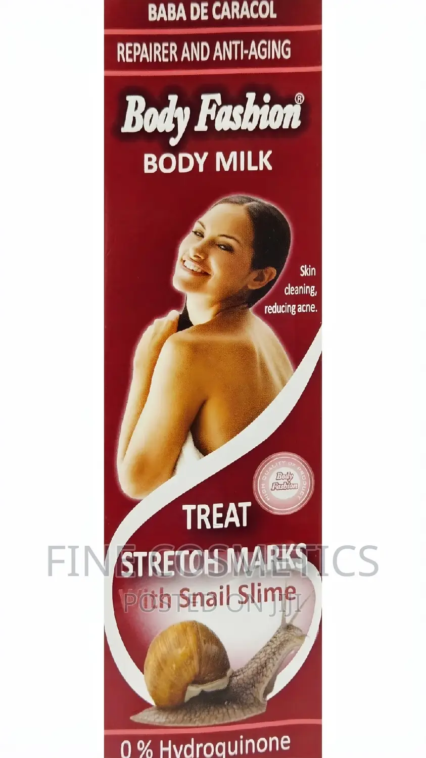 Body Fashion Lotion Skin Cleaning Acne +Stretch Mark Remover
