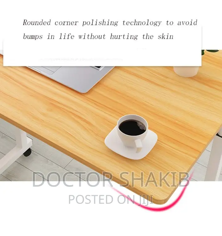 Beside Desk C-Shaped Base Laptop Table