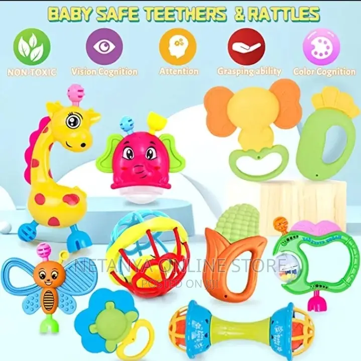 Baby Teether Rattles