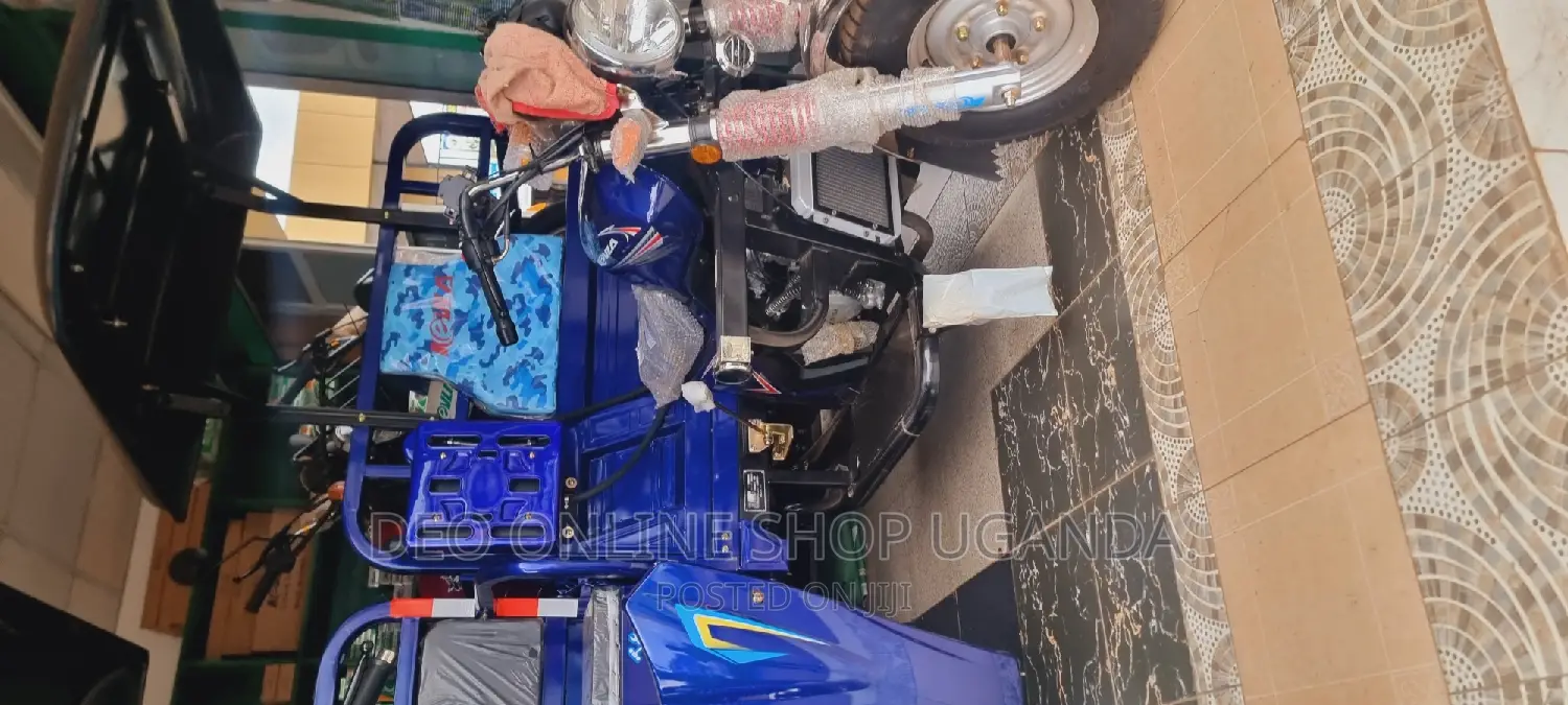 New Luojia Clean Tricycle 2022 Blue in Central Division Motorbikes