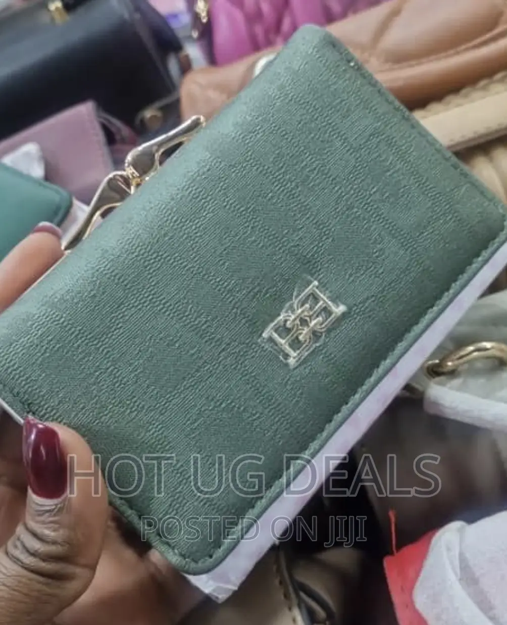 Trolley Multi Card Slot Short Zipper Ladies Wallet