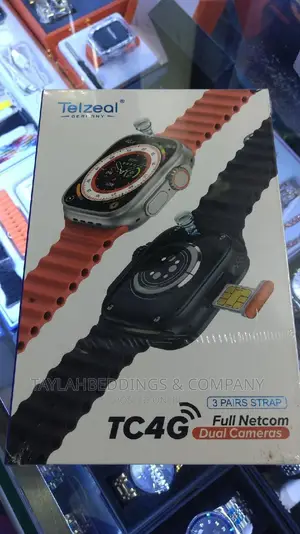 4G SMART Watch Phone 64GB Storage With Front Back Camera