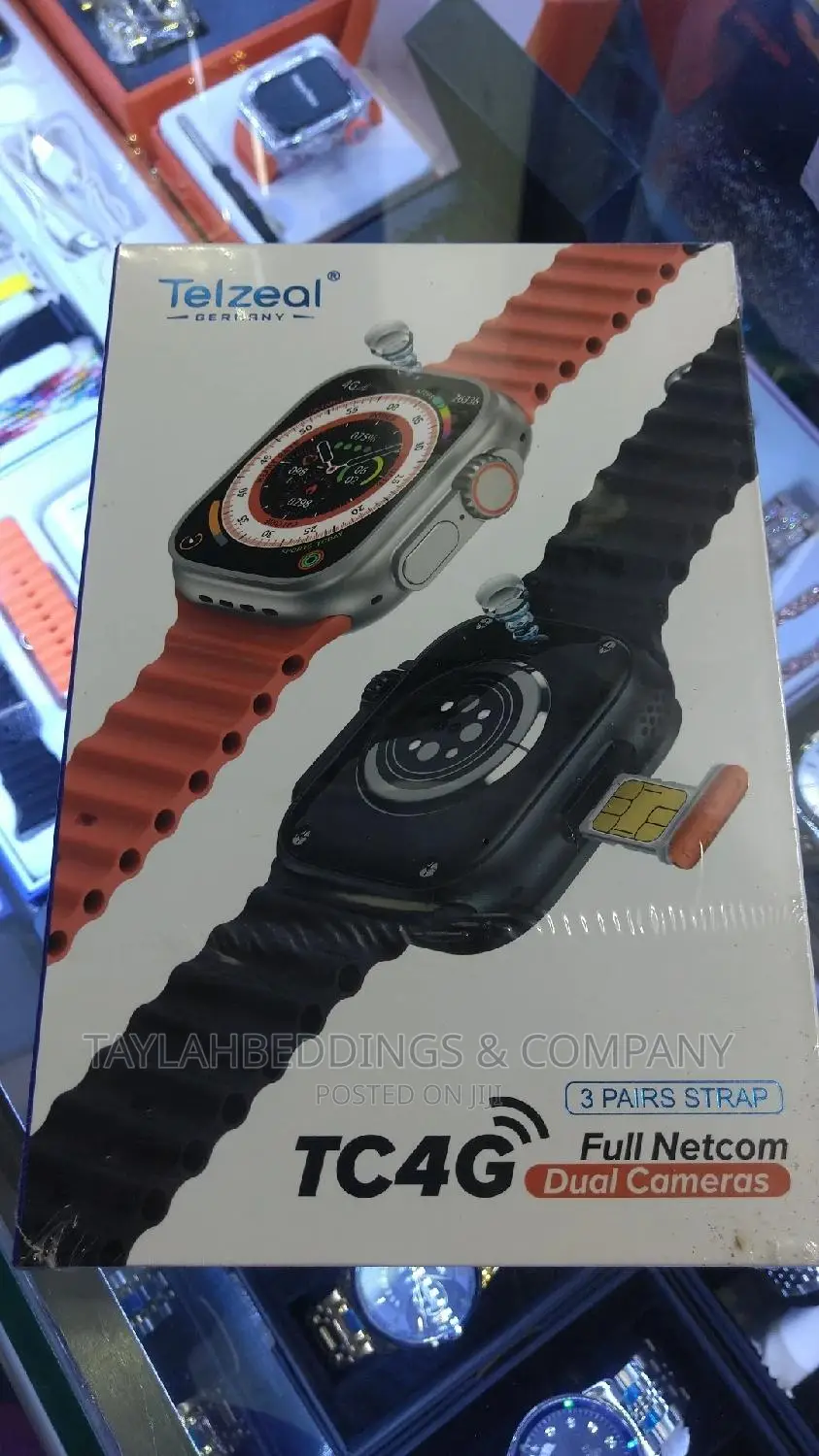 4G SMART Watch Phone 64GB Storage With Front Back Camera