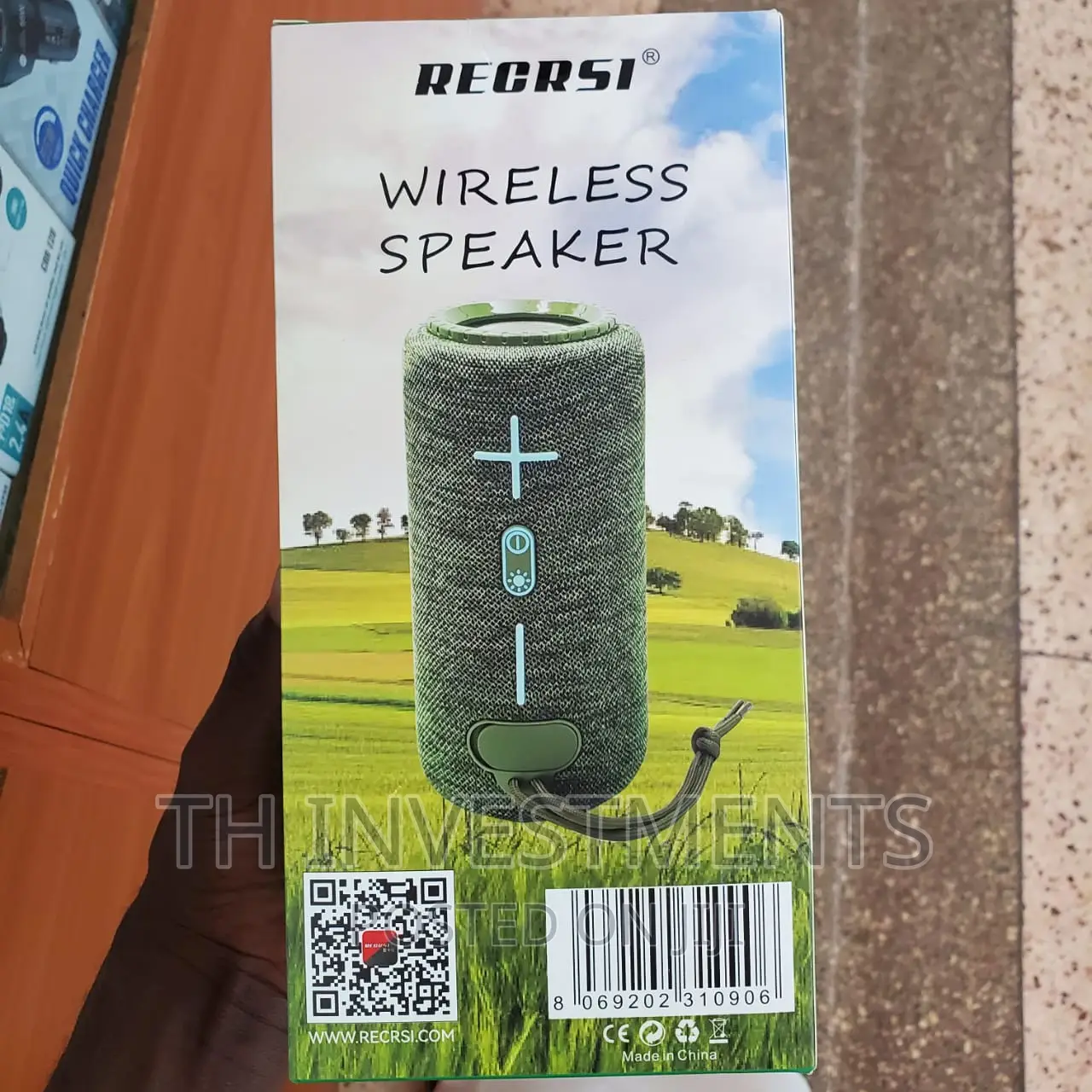 Wireless Bluetooth Speaker.