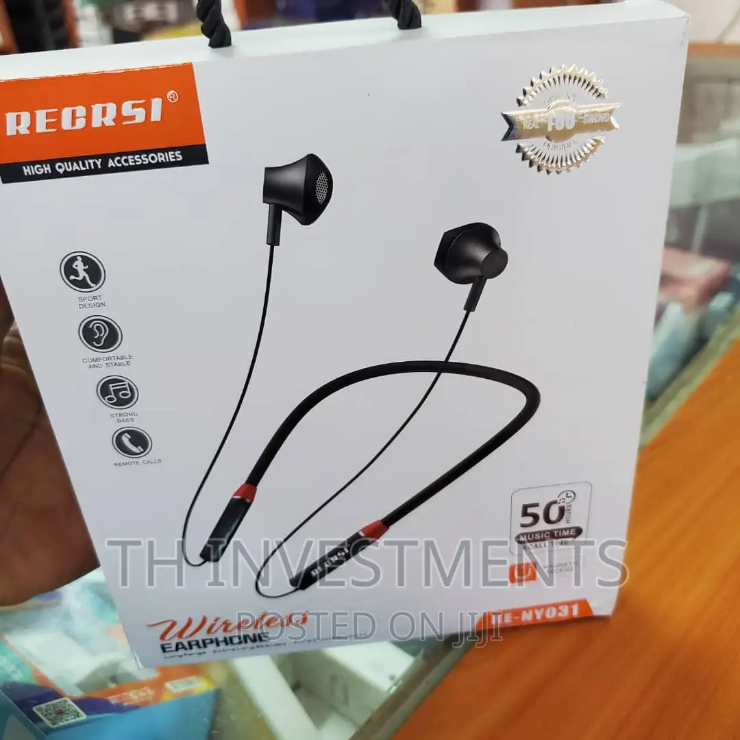 Wireless Neckband Earphones.