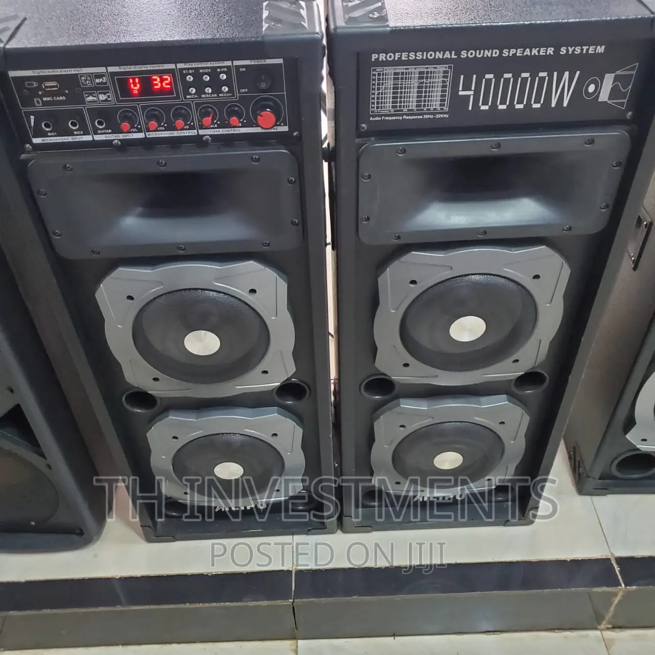 Alipu Double Speaker 4000W.