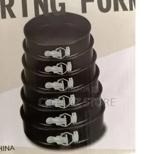 6pcs Round Baking Pans.