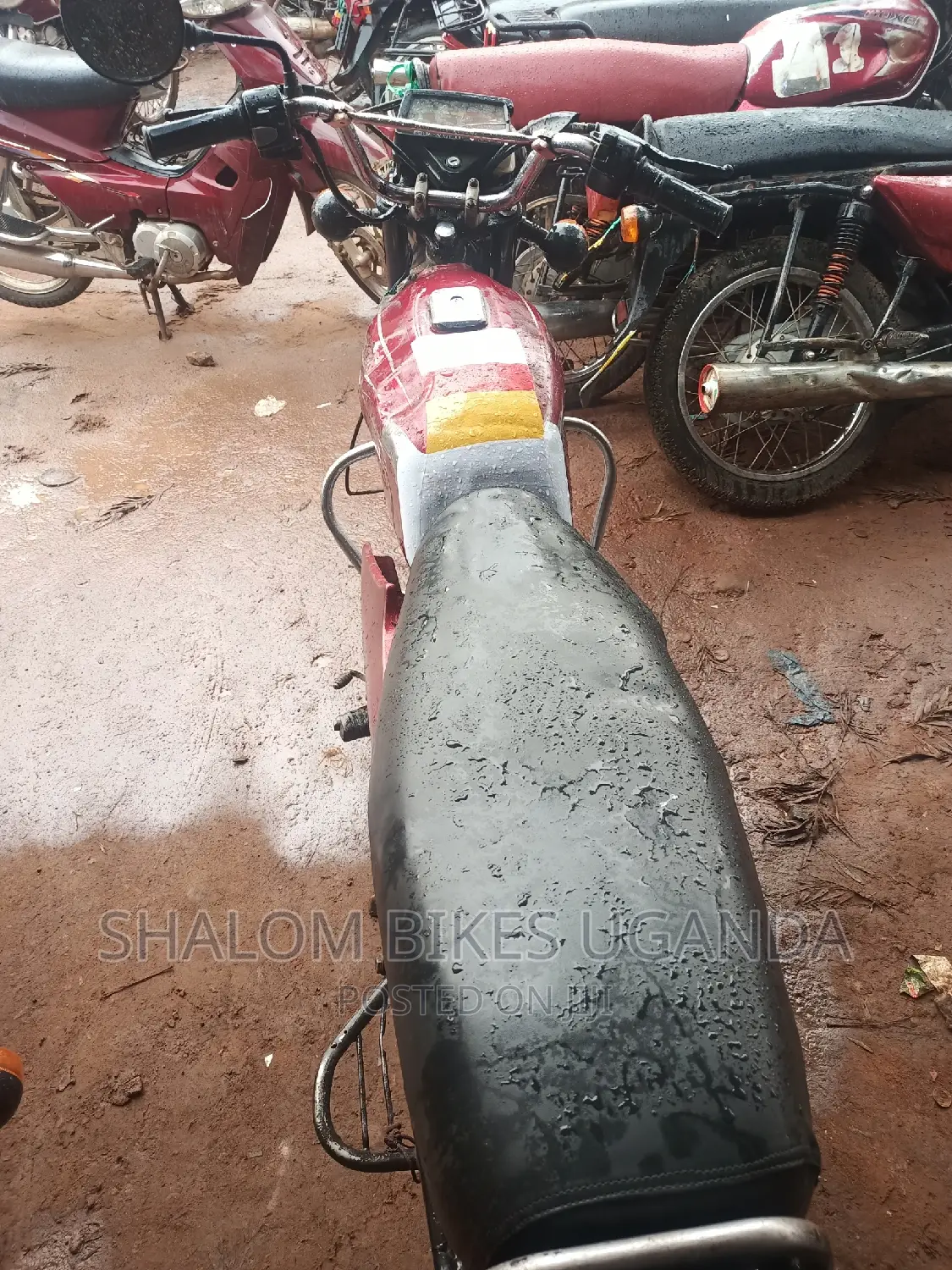 Bajaj Boxer 100 2013 Red
