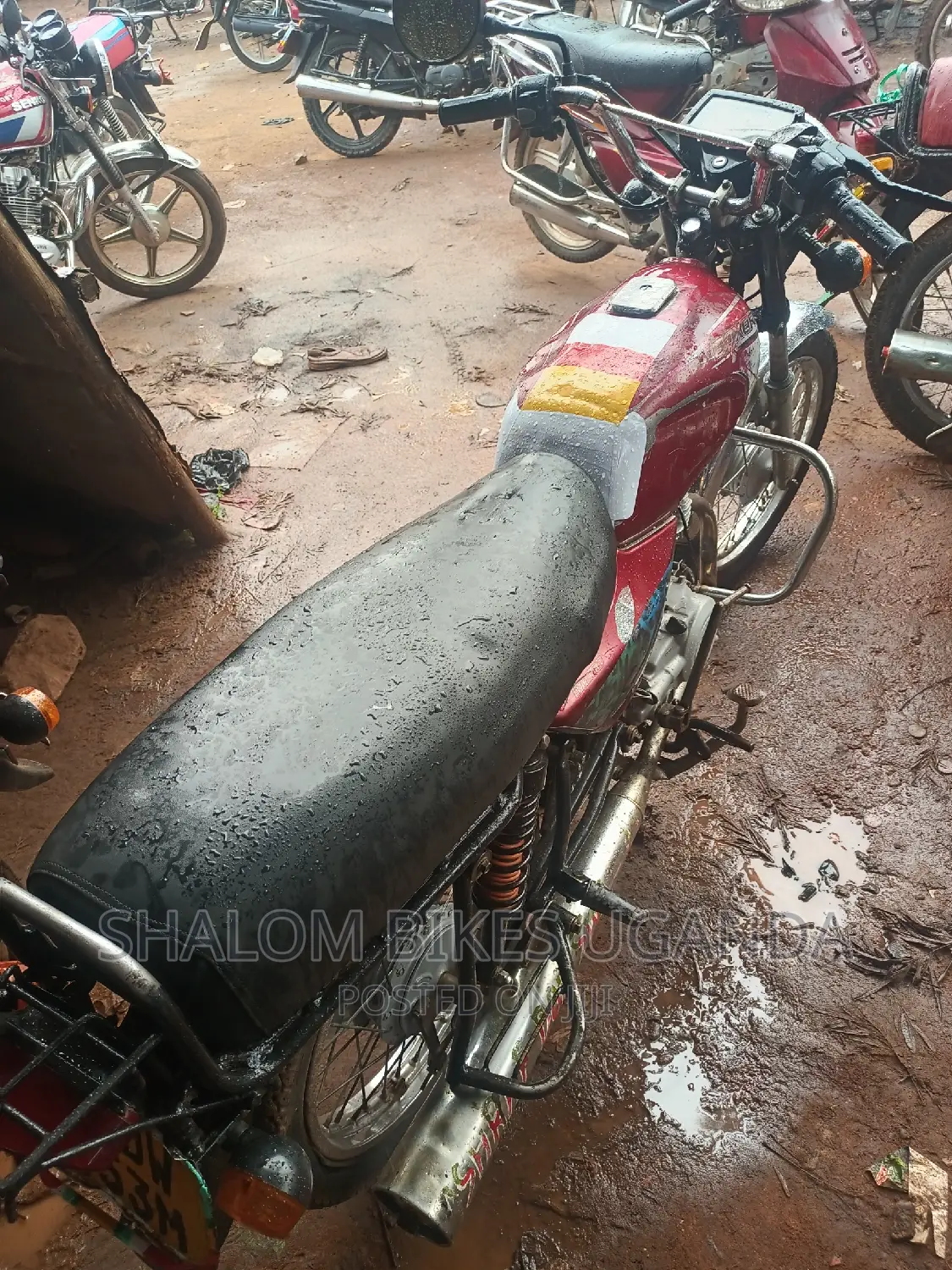Bajaj Boxer 100 2013 Red