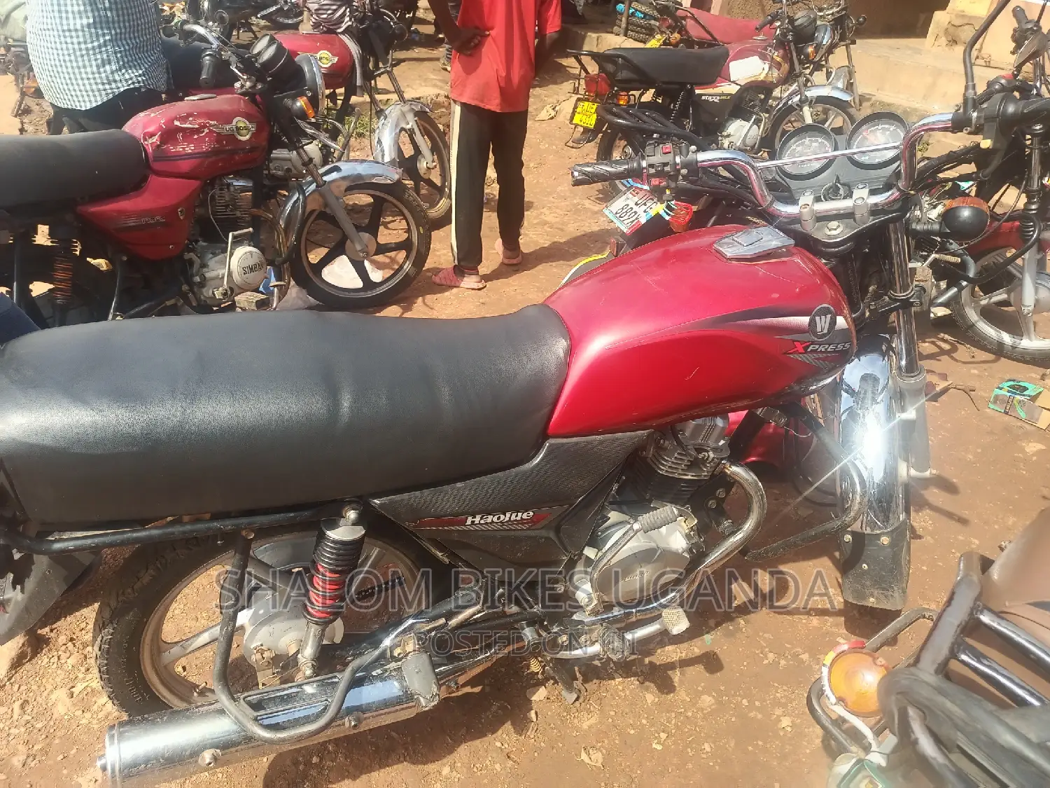 Haojue DH125 2023 Red
