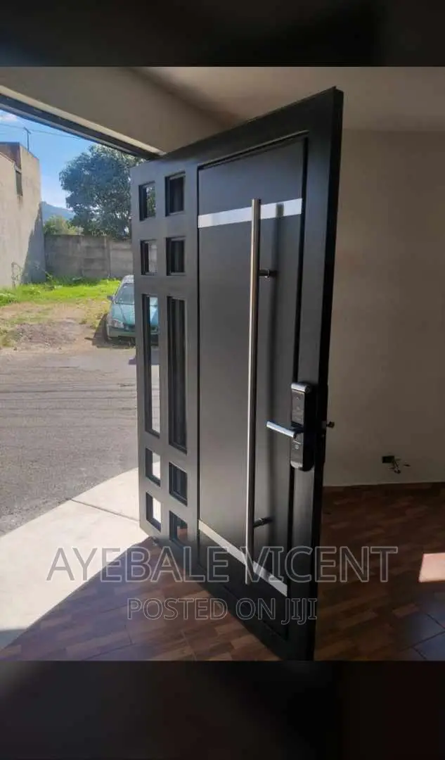 Main Doors at Vicentz Steal and Aluminium Fabricationz