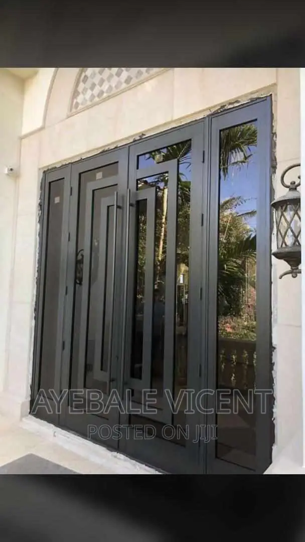 Main Doors at Vicentz Steal and Aluminium Works