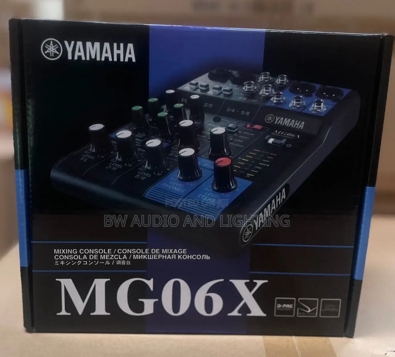Yamaha MG06X Mixer
