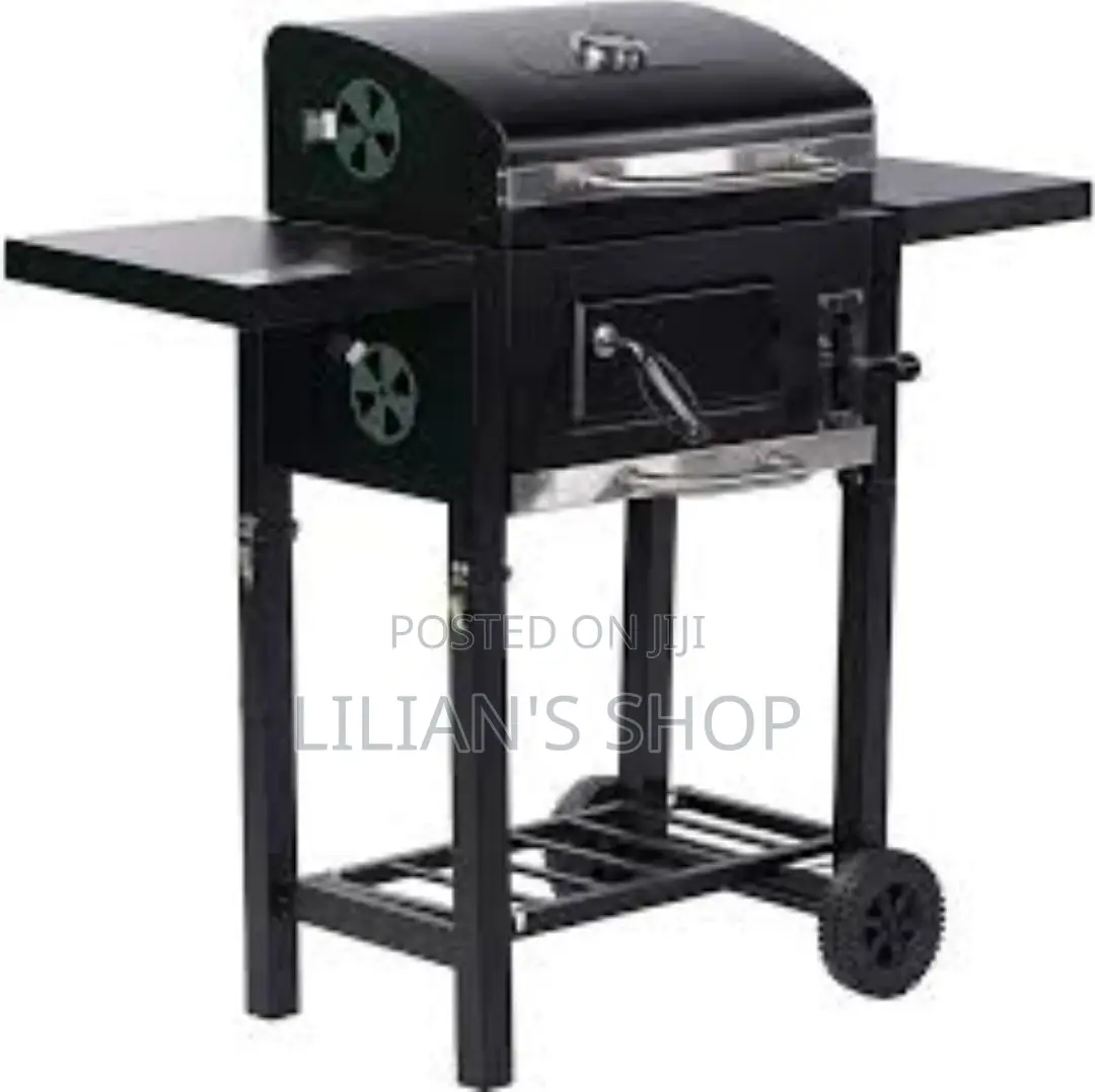 Barbecue Grill With Wheels