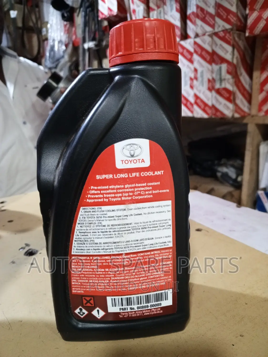 Original Toyota Red Coolant
