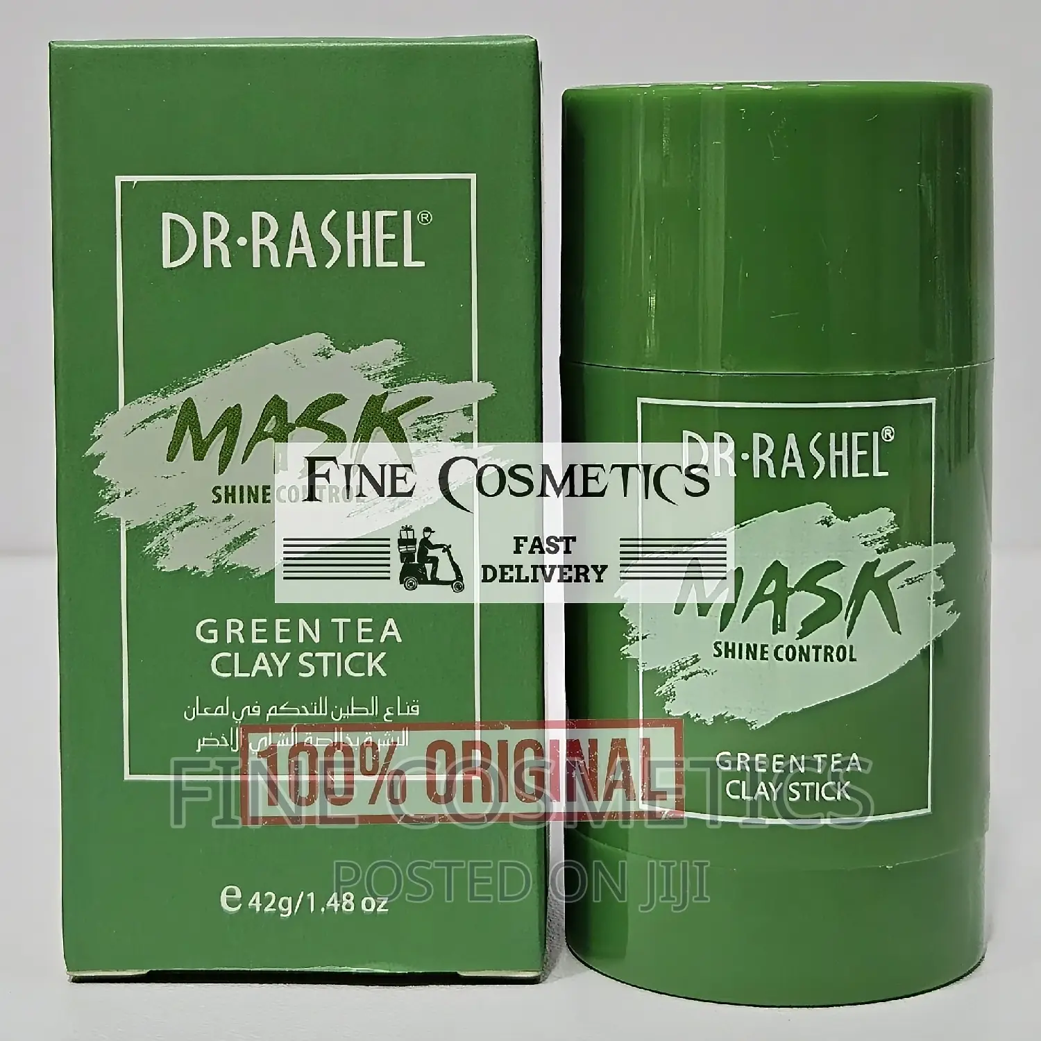 Green Tea Mask | Pimple Off Clay Stick for Black Spots/Acne