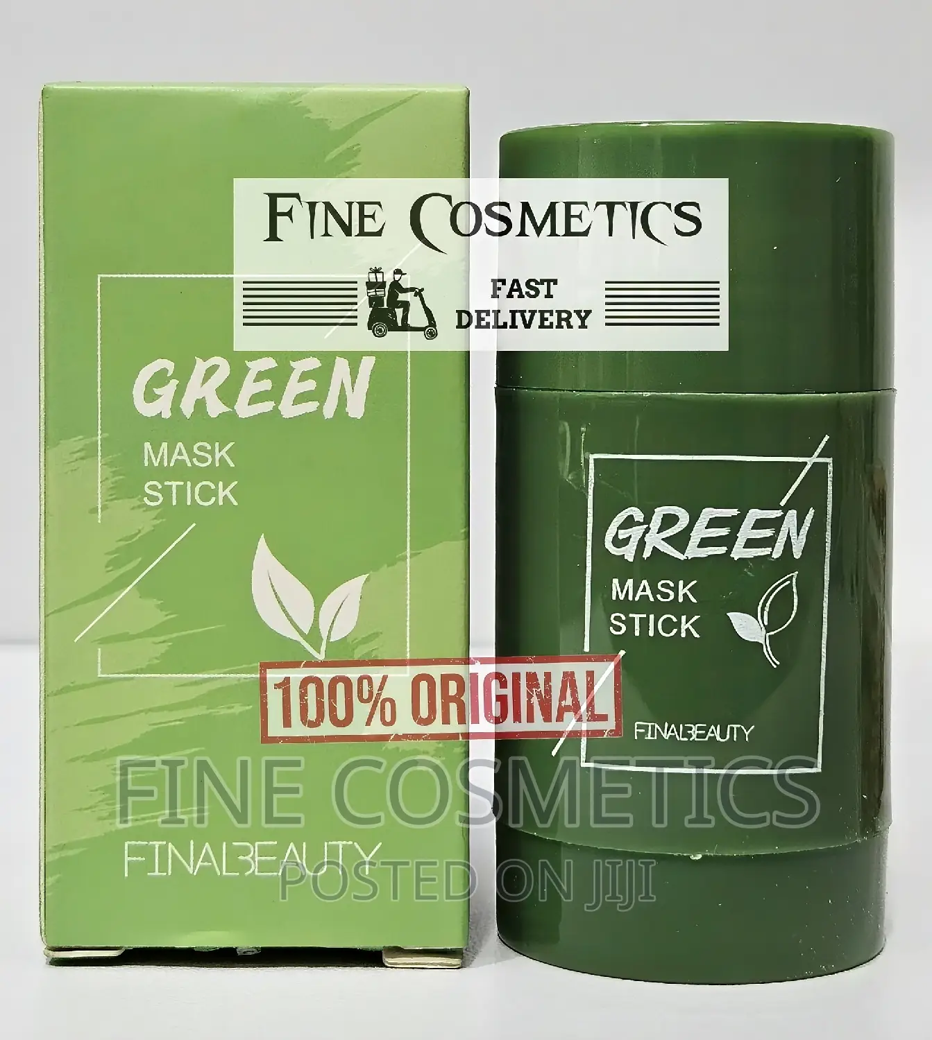 Green Tea Mask | Pimple Off Clay Stick for Black Spots/Acne