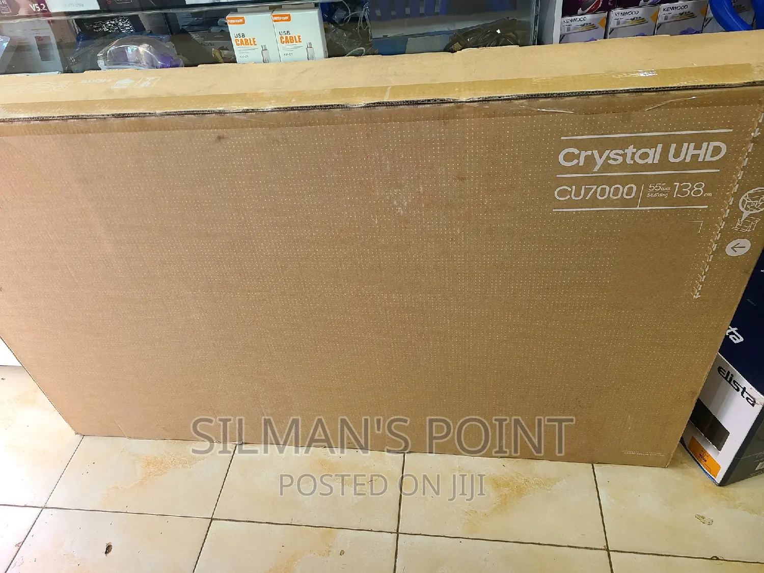 Samsung 55" Cu7000 Crystal Uhd Smart TV 2023 Model