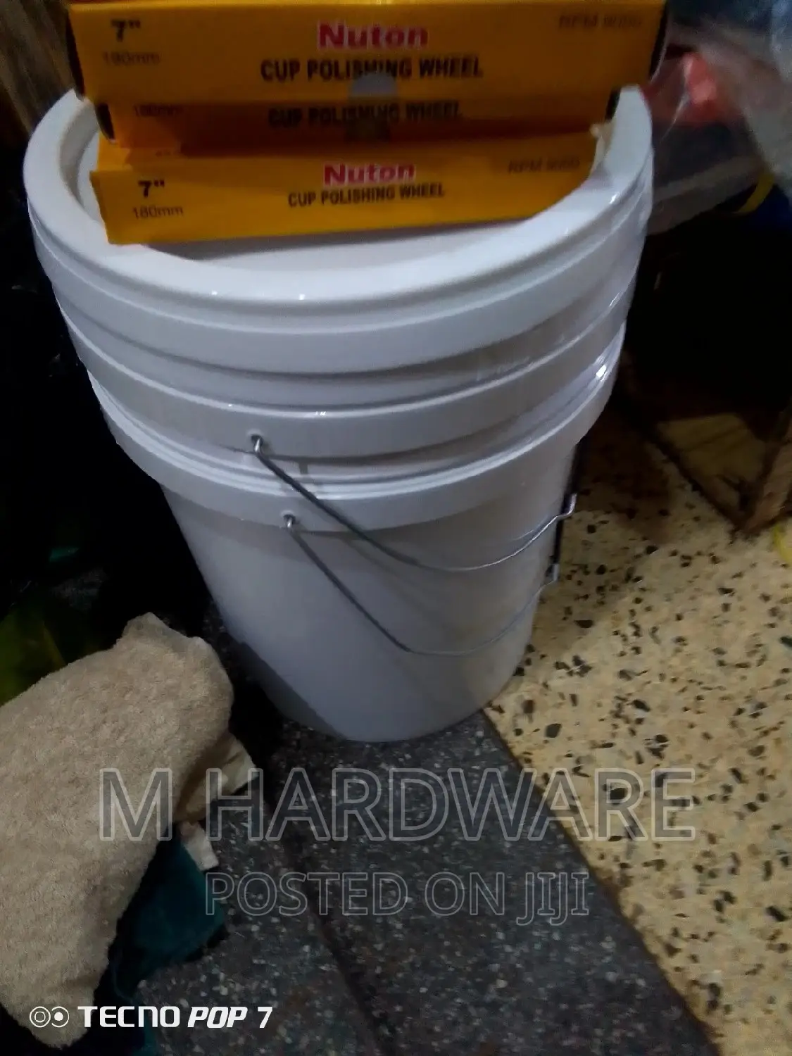 Empty Buckets, Jerricans/ All Plastics Etc
