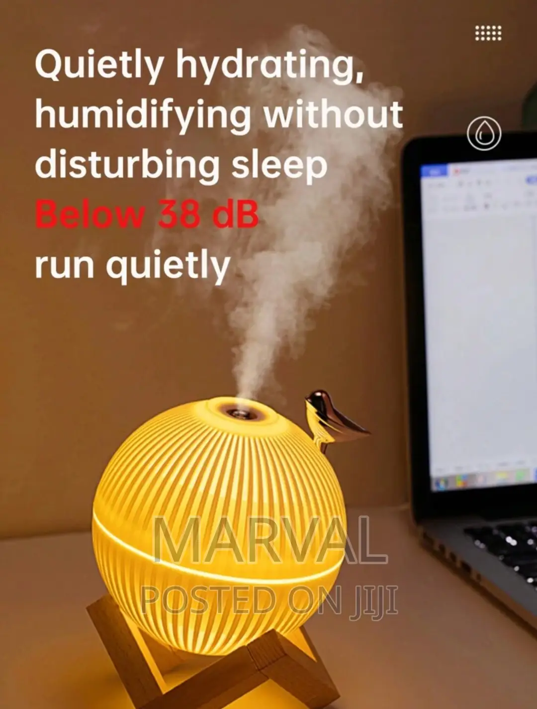 330ML Colorful Light Lark Bird Air Humidifier