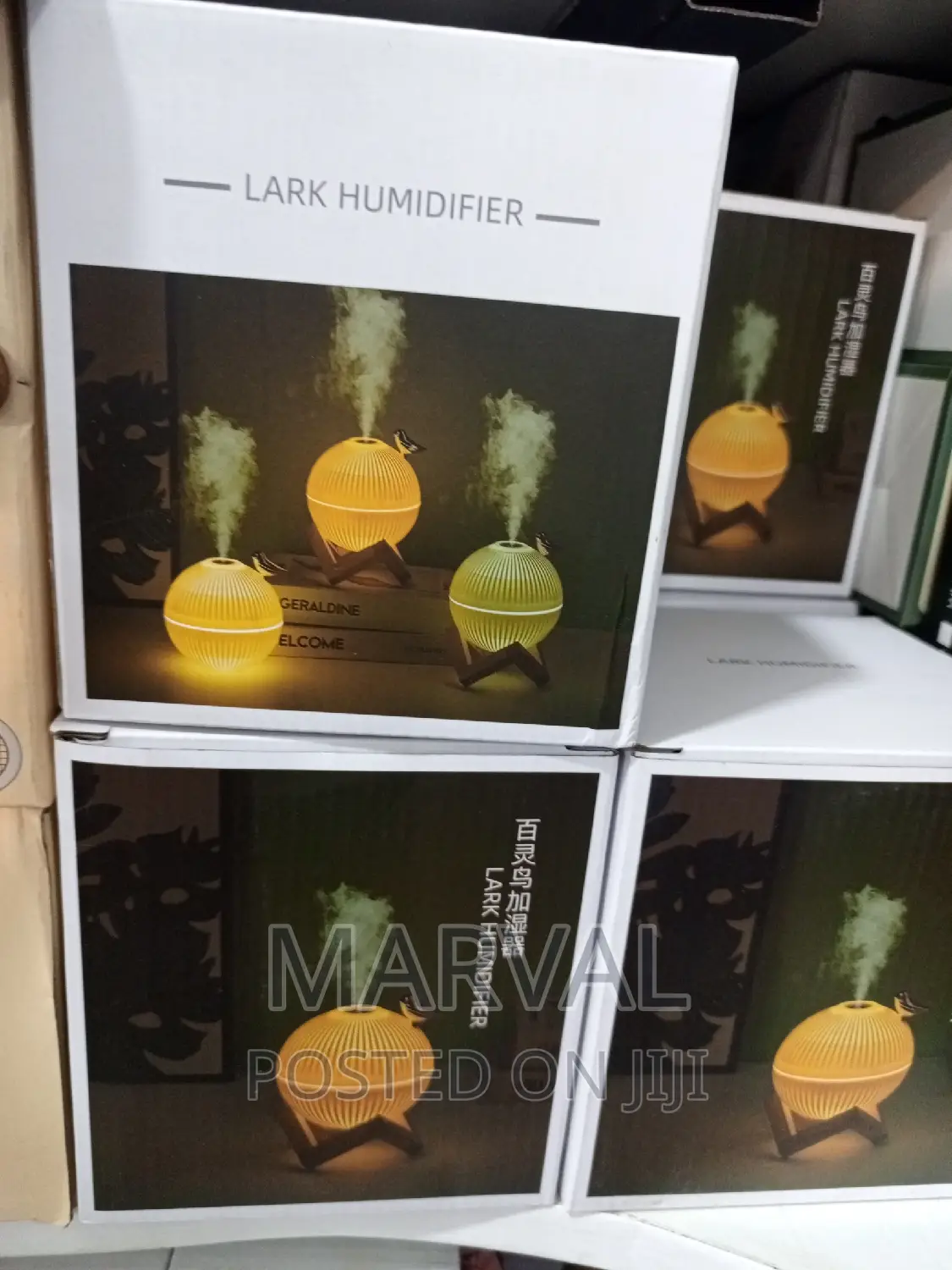 330ML Colorful Light Lark Bird Air Humidifier