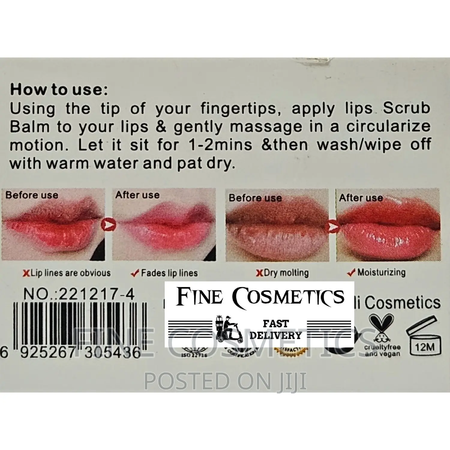 Pink Lip Scrub | Dry Cracked Lip Softening + Repairing Scrub