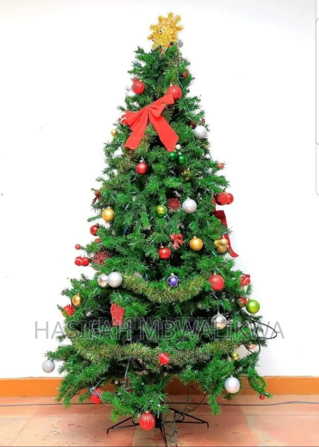 Family Christmas Tree With Free Decorations- 120cm