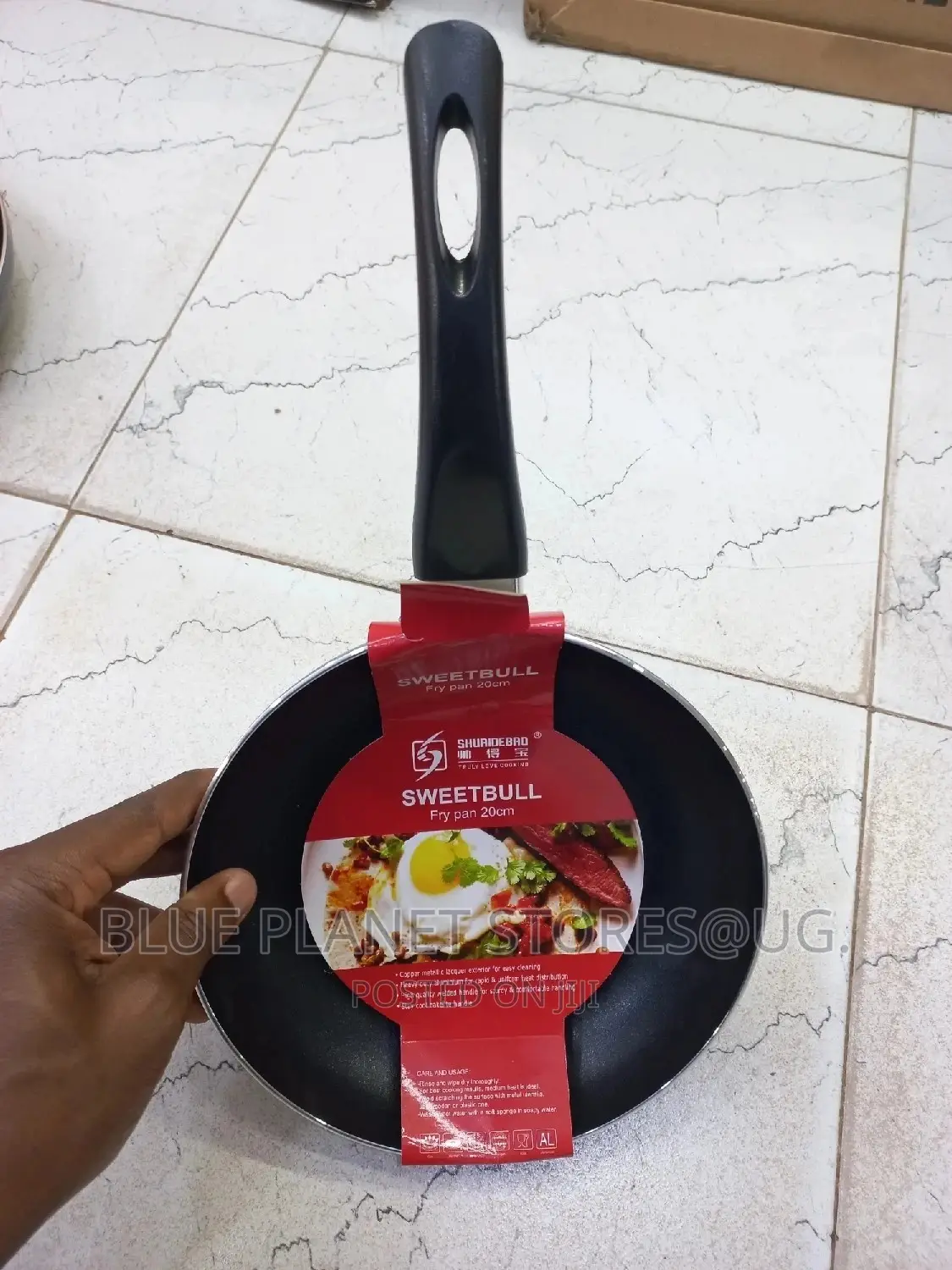 SWEETBULL "22cm" Non-Stick Frying Pans \\ Stainless Steel.