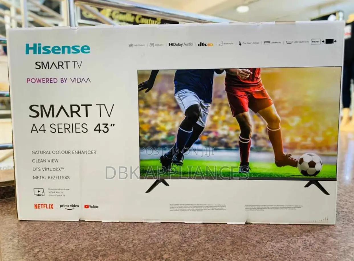 Hisense 43inch Smart TVS Available 2yr Warranty on Offer